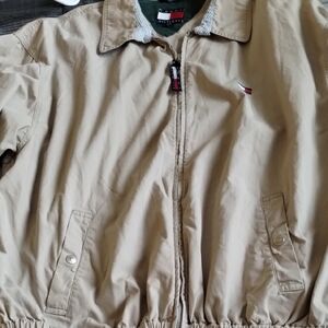 Men's Beige Jacket Light Weight Tommy Hilfiger